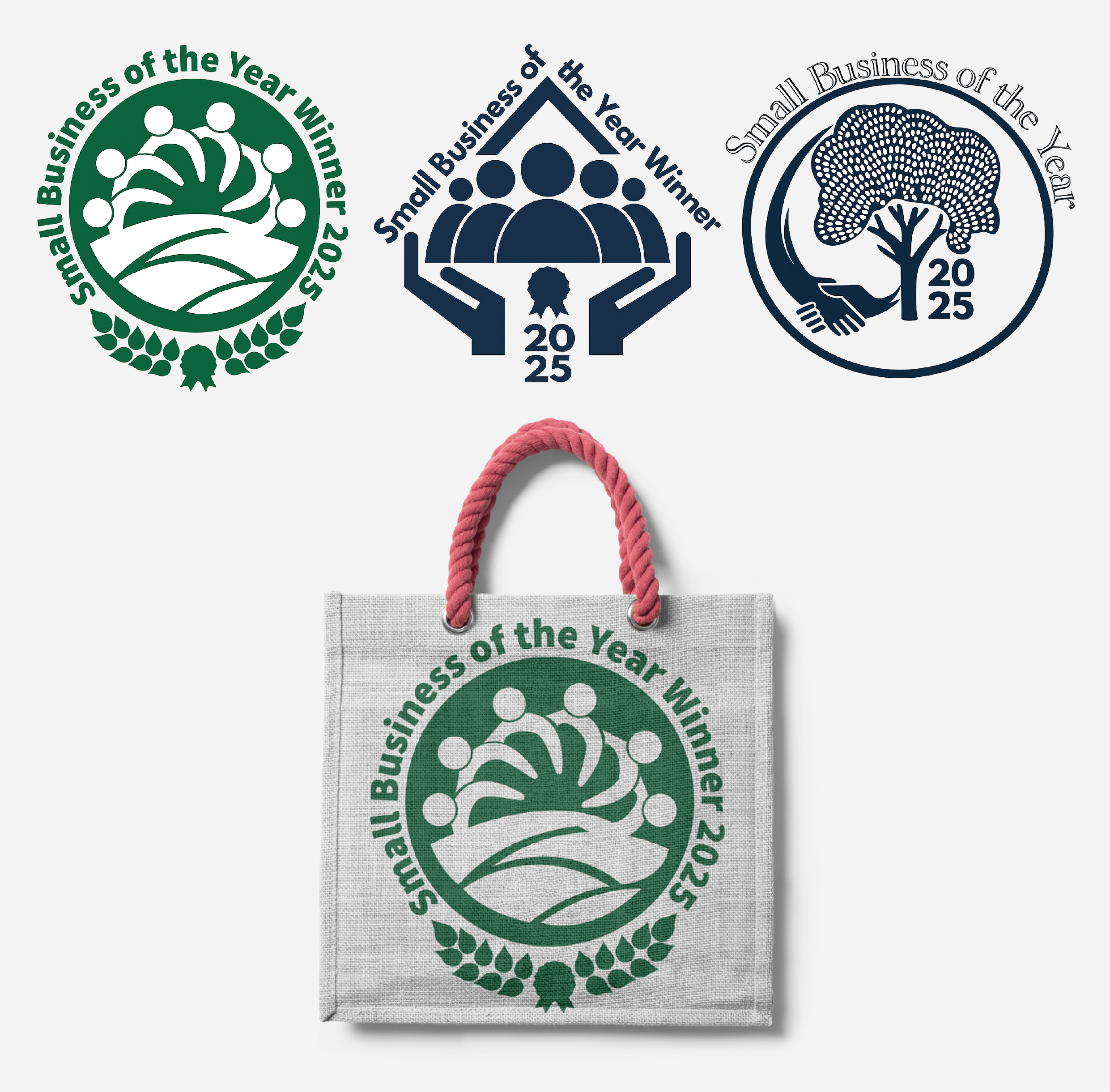 Small Business Award Tote Bag Design cover